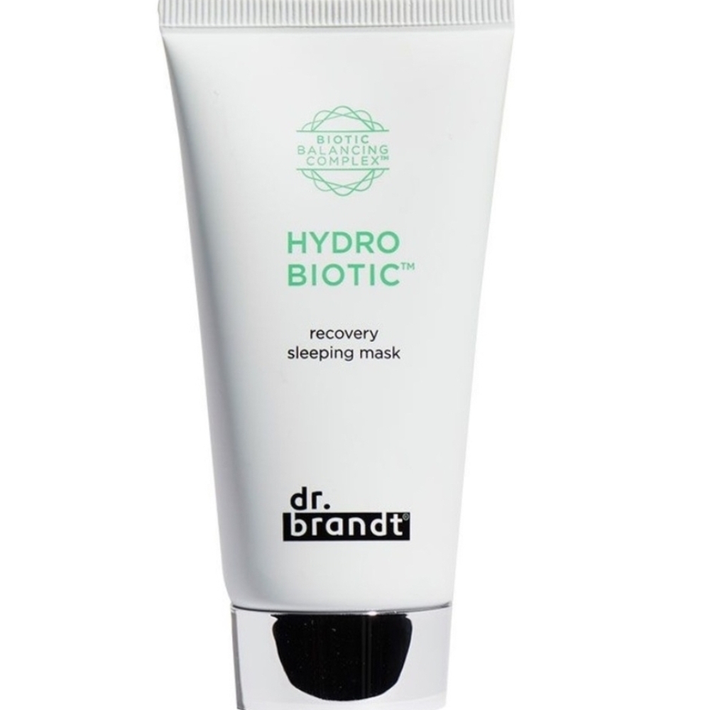 Dr. Brandt Hydro Biotic Recovery Mask - White and Green
